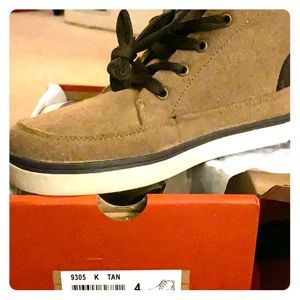 Boys Dress Boot-Style Sneakers